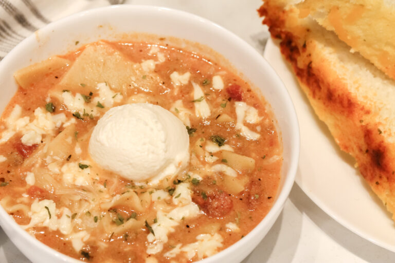 Slow Cooker Lasagna Soup