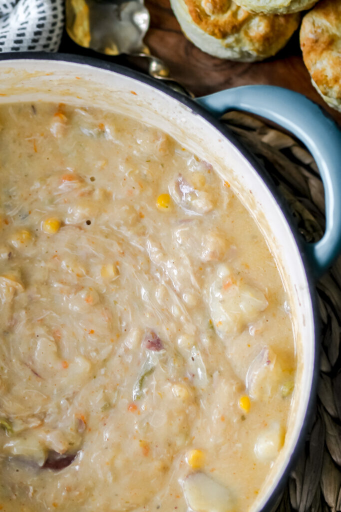 slow cooker chicken pot pie