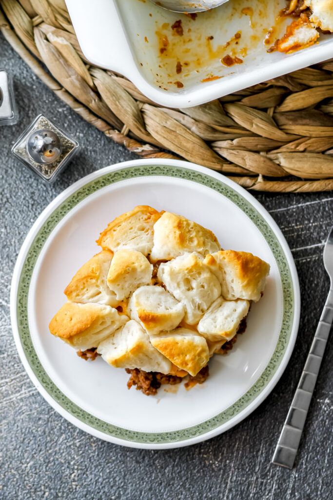 sloppy joe biscuit bake