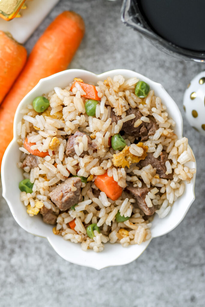 steak fried rice