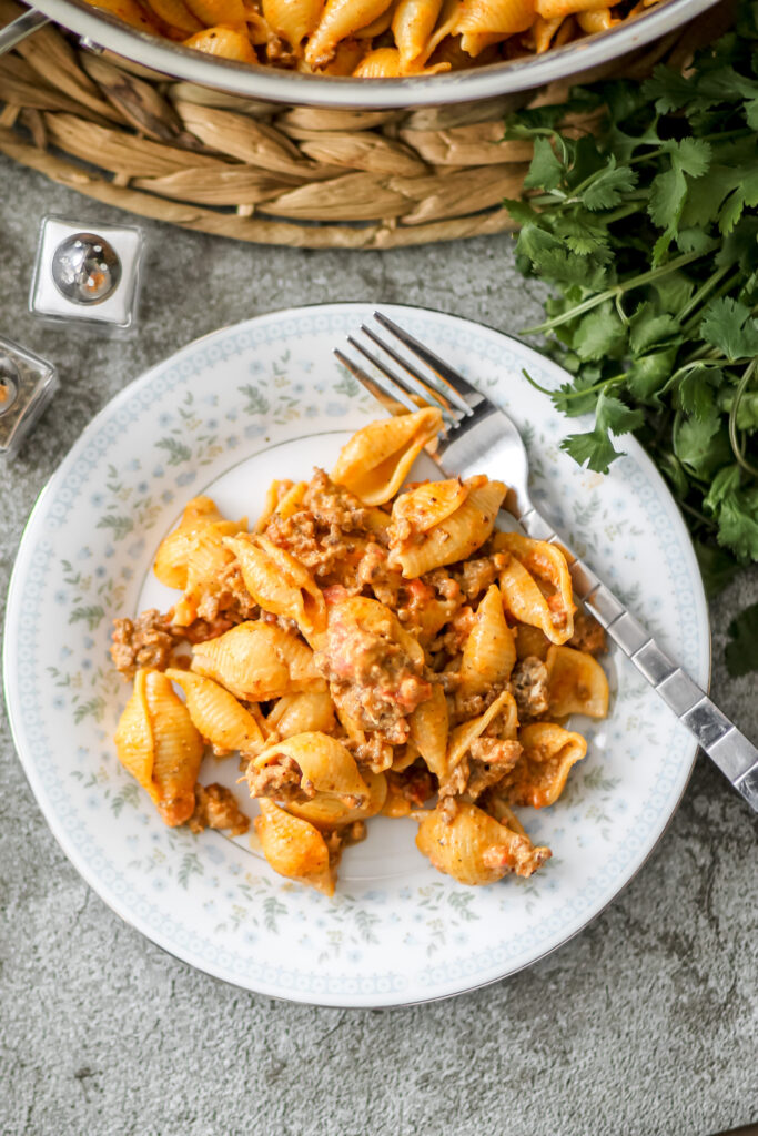 gluten free taco pasta