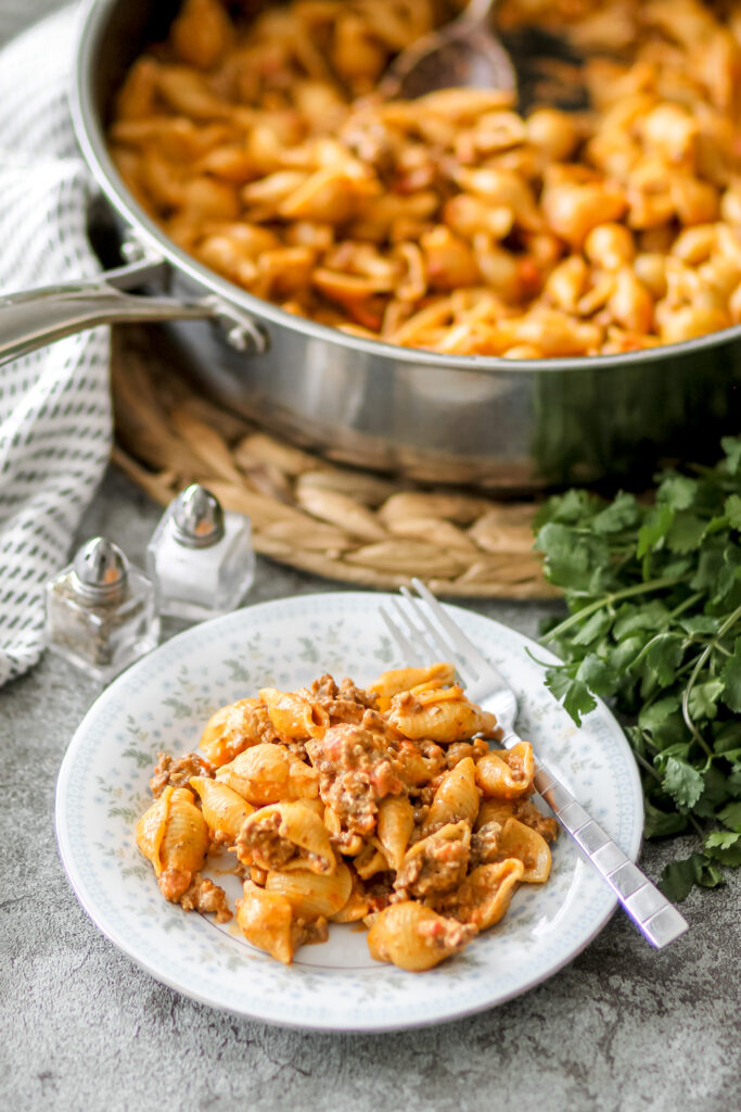 gluten free taco pasta