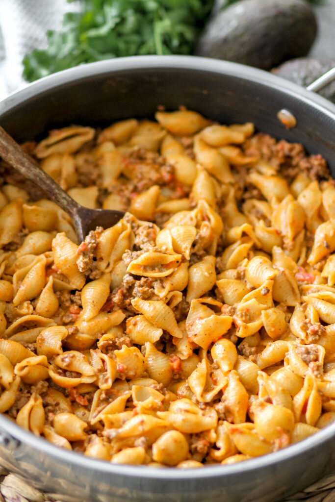 gluten free taco pasta