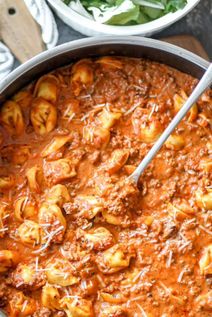 ground beef tortellini