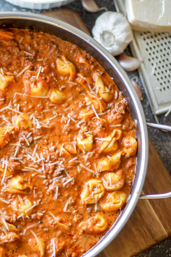 ground beef tortellini