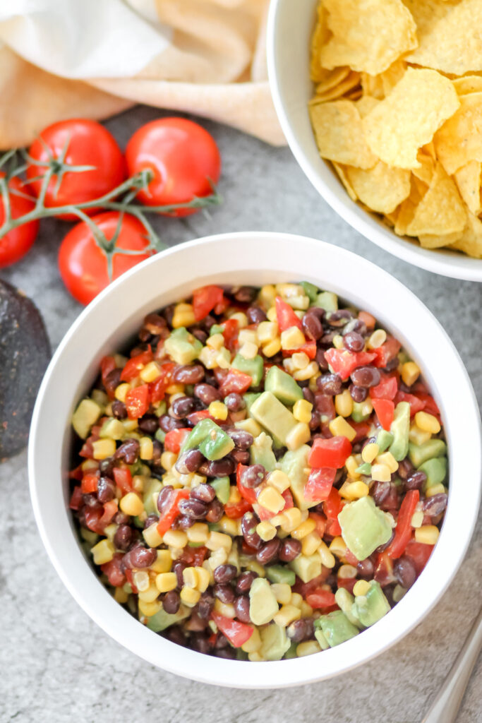 corn and black bean salsa