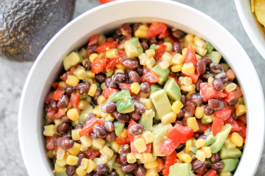 corn and black bean salsa