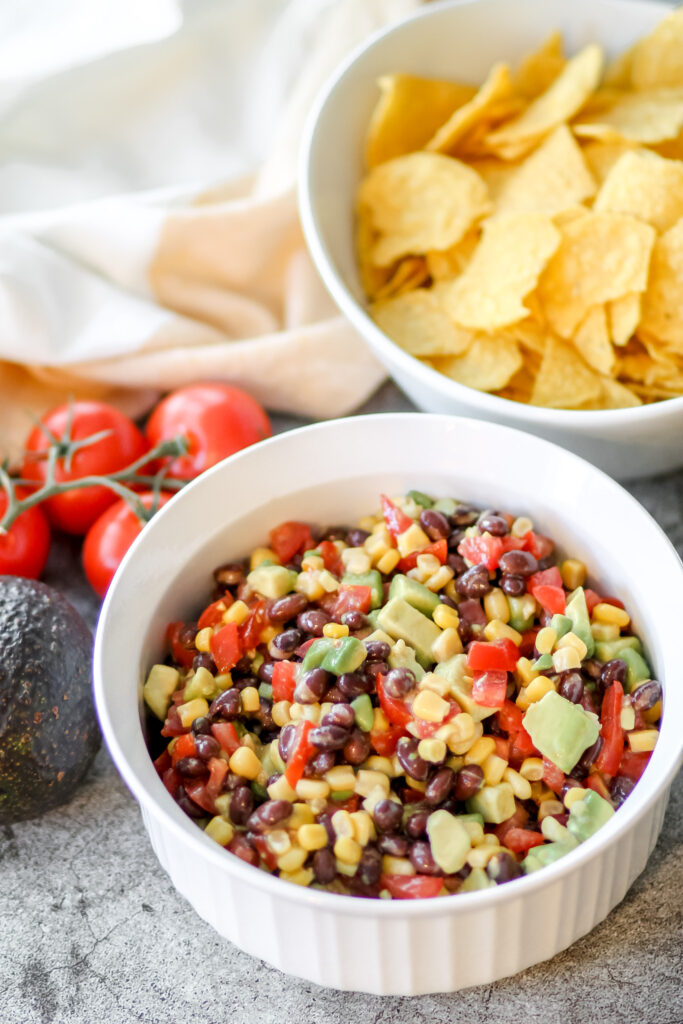 corn and black bean salsa