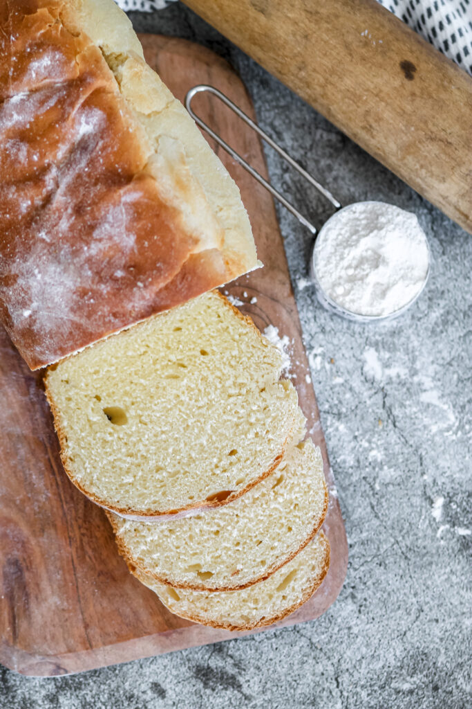 homemade white bread