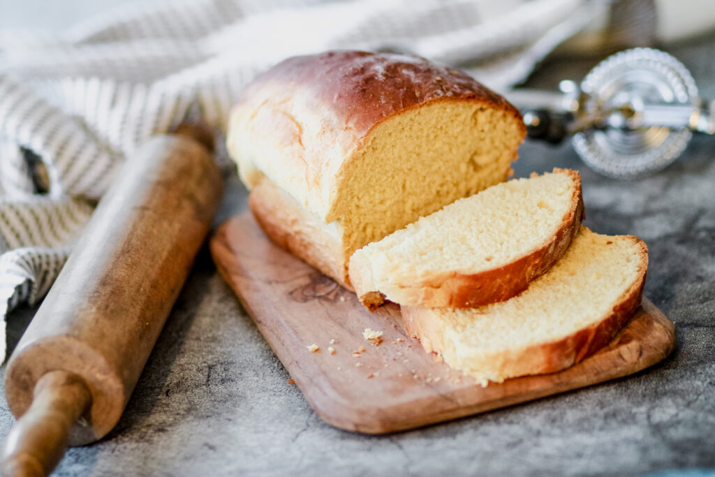 homemade white bread