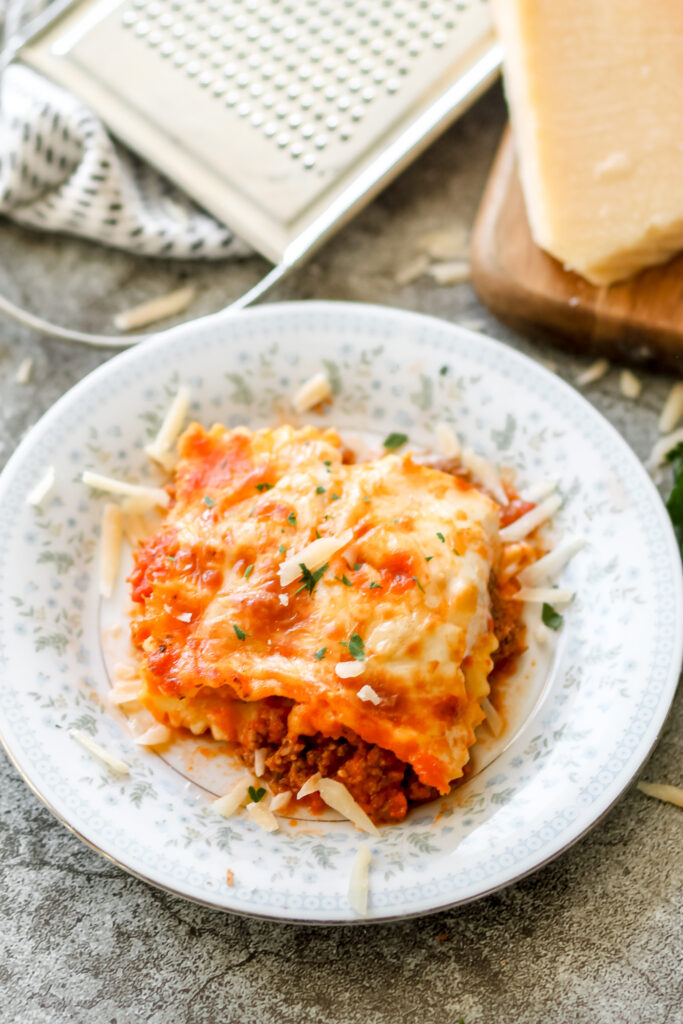 gluten free lazy lasagna