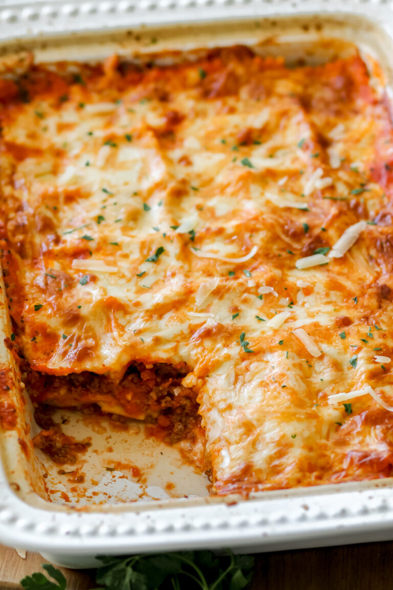 Gluten Free Lazy Lasagna