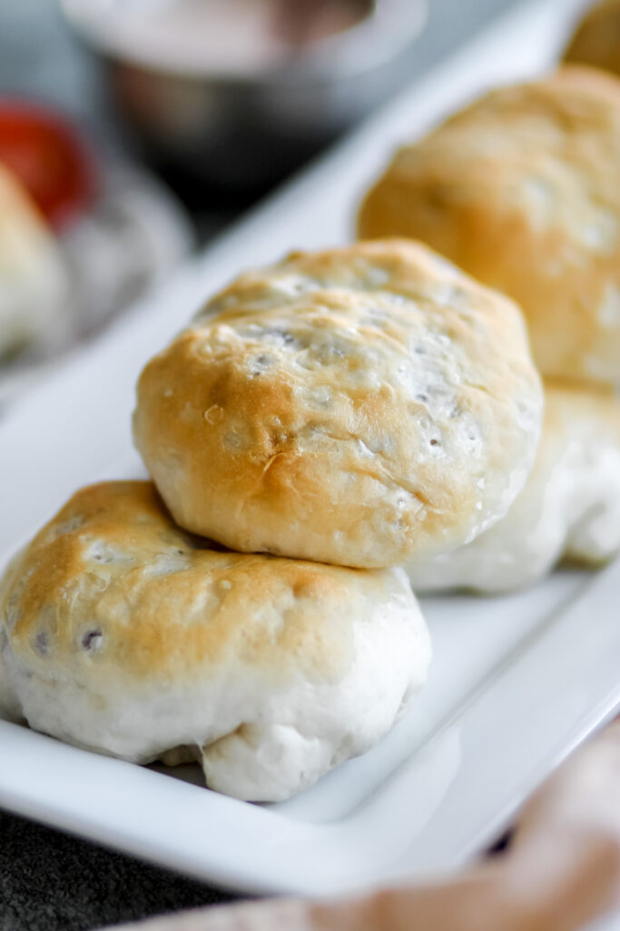 cheeseburger biscuit bombs