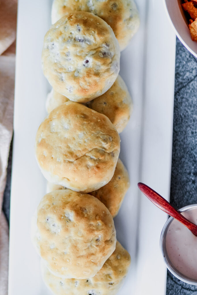 cheeseburger biscuit bombs