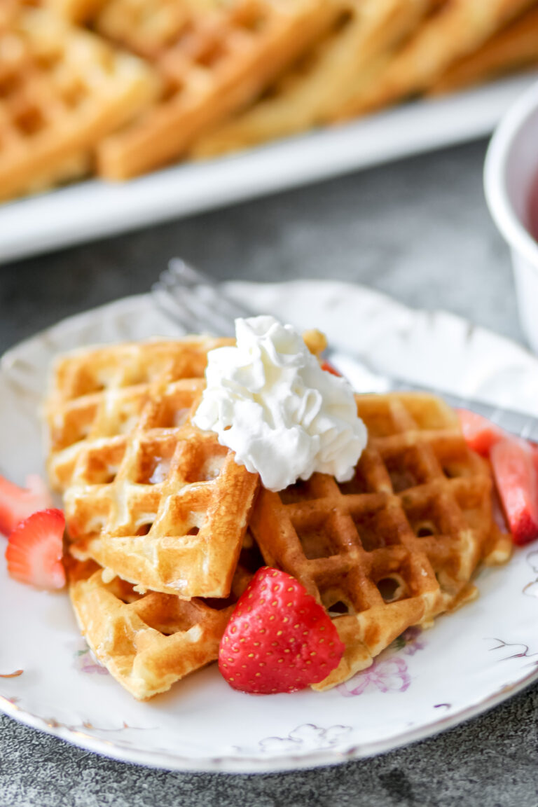 Quick and Easy Homemade Waffles