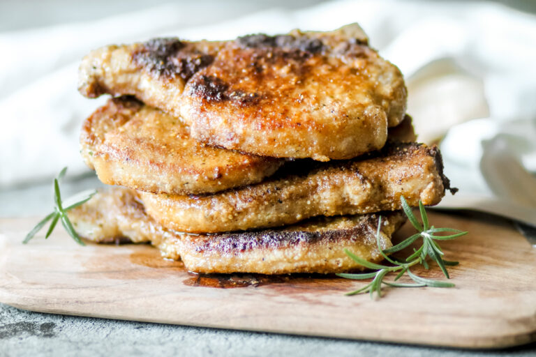 Parmesan Crusted Pork Chops