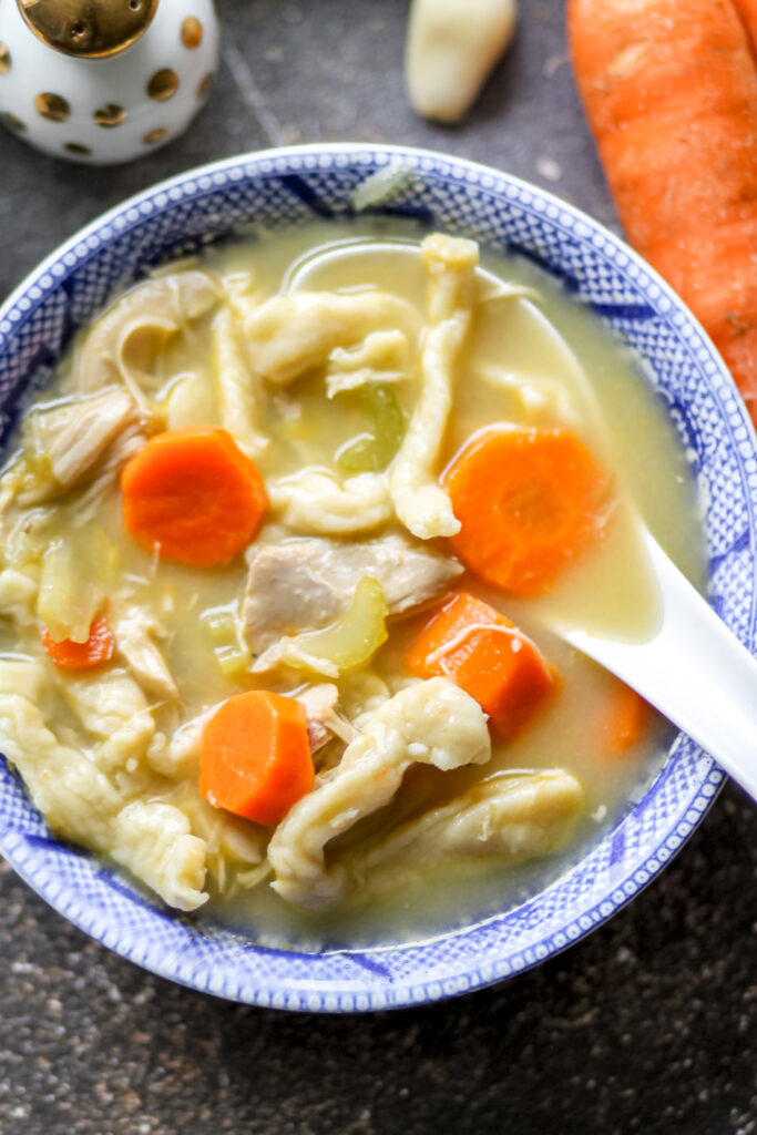 homemade chicken noodle soup