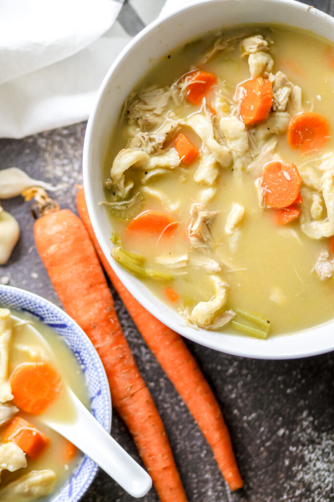 homemade chicken noodle soup