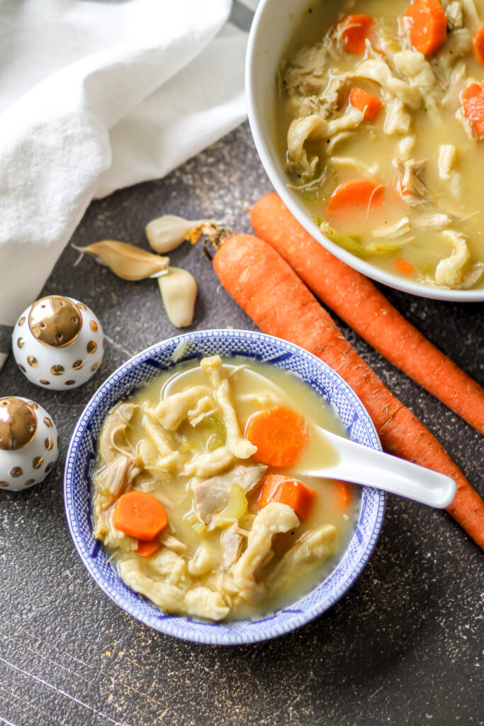 homemade chicken noodle soup