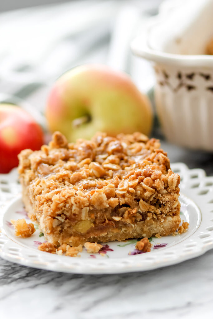 apple crisp bars