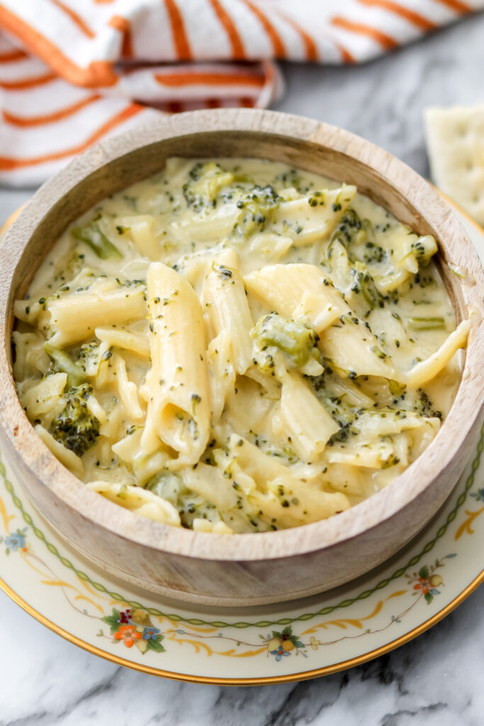 easy broccoli and cheese soup