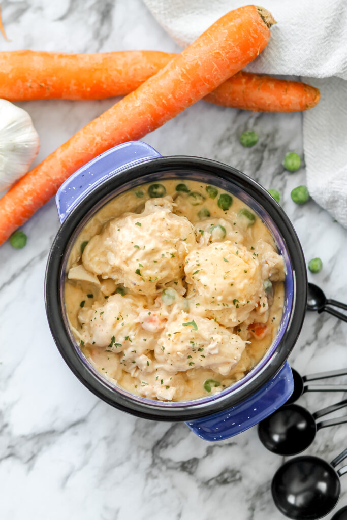 homemade chicken and dumplings