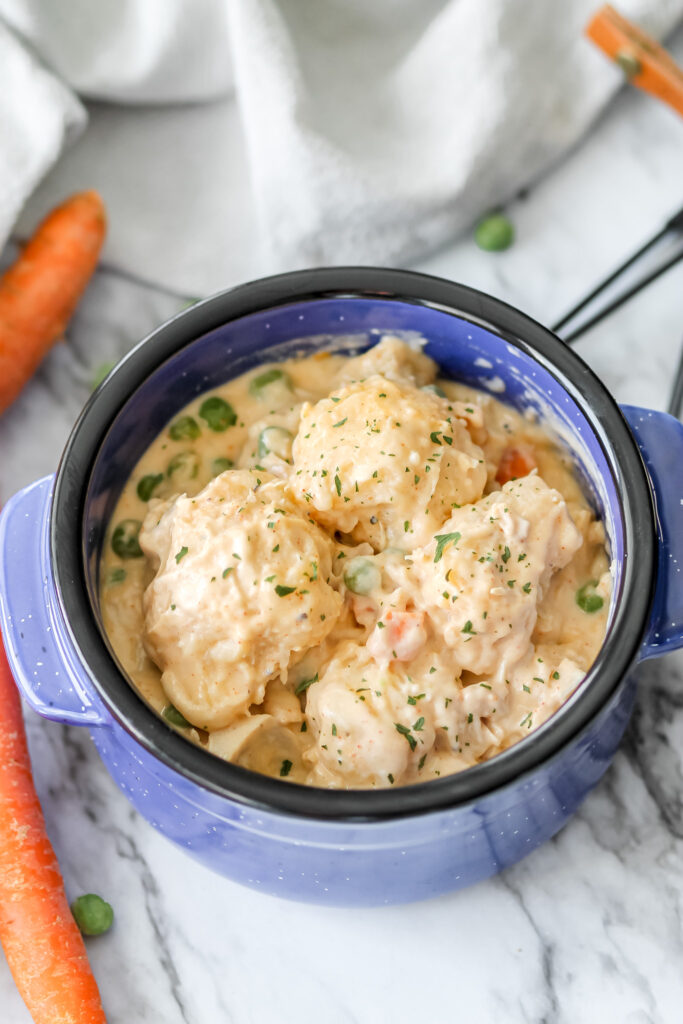 homemade chicken and dumplings