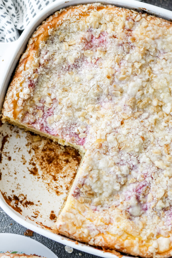 raspberry cream cheese coffee cake