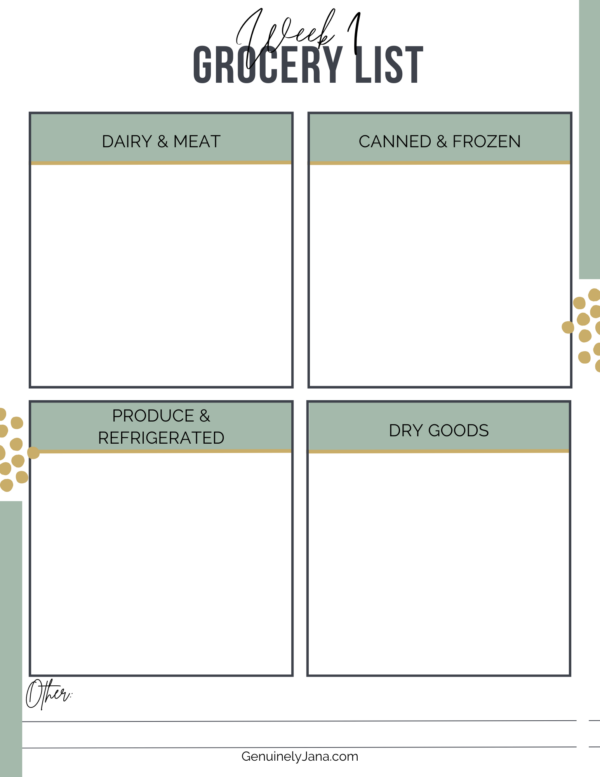 January Monthly Meal Plan - Image 6