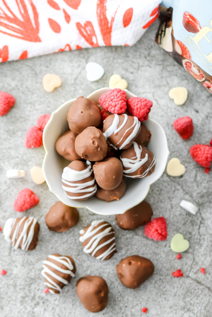 chocolate covered raspberries