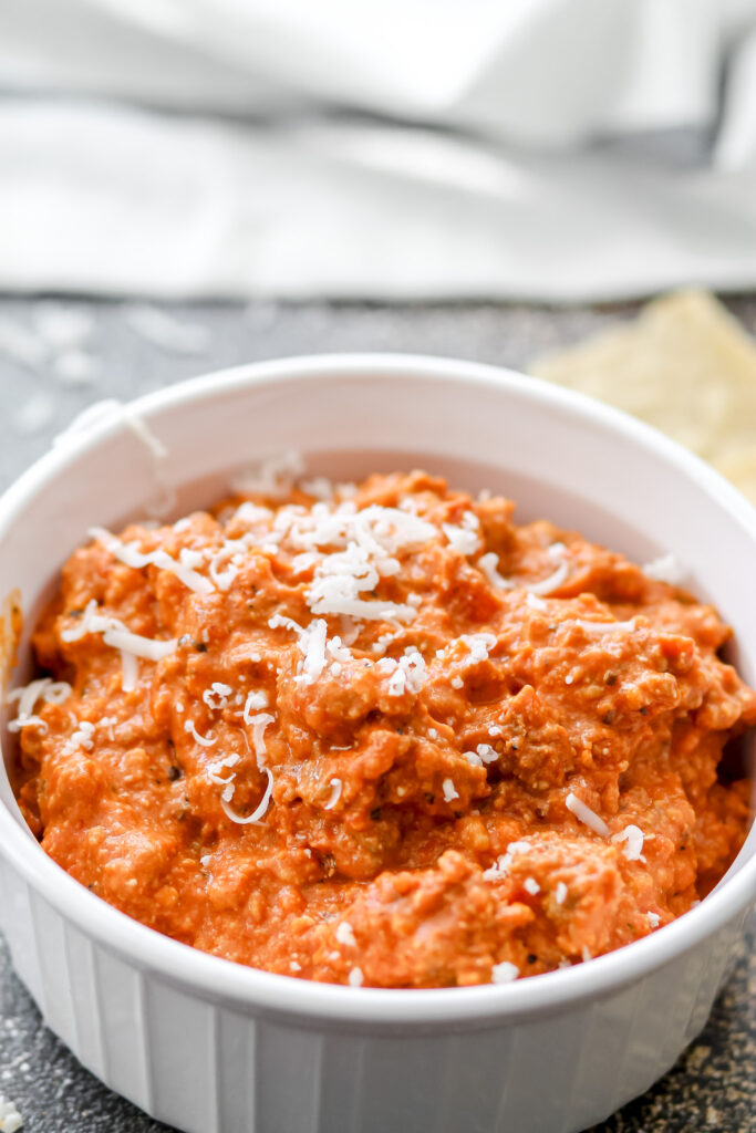 slow cooker pizza dip