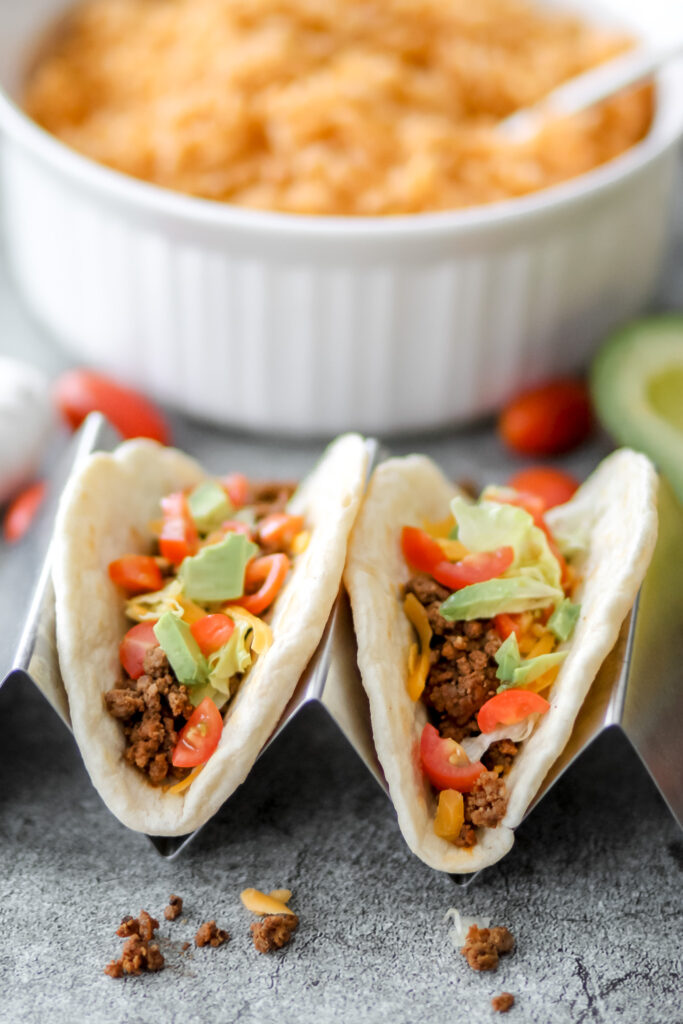 ground beef tacos