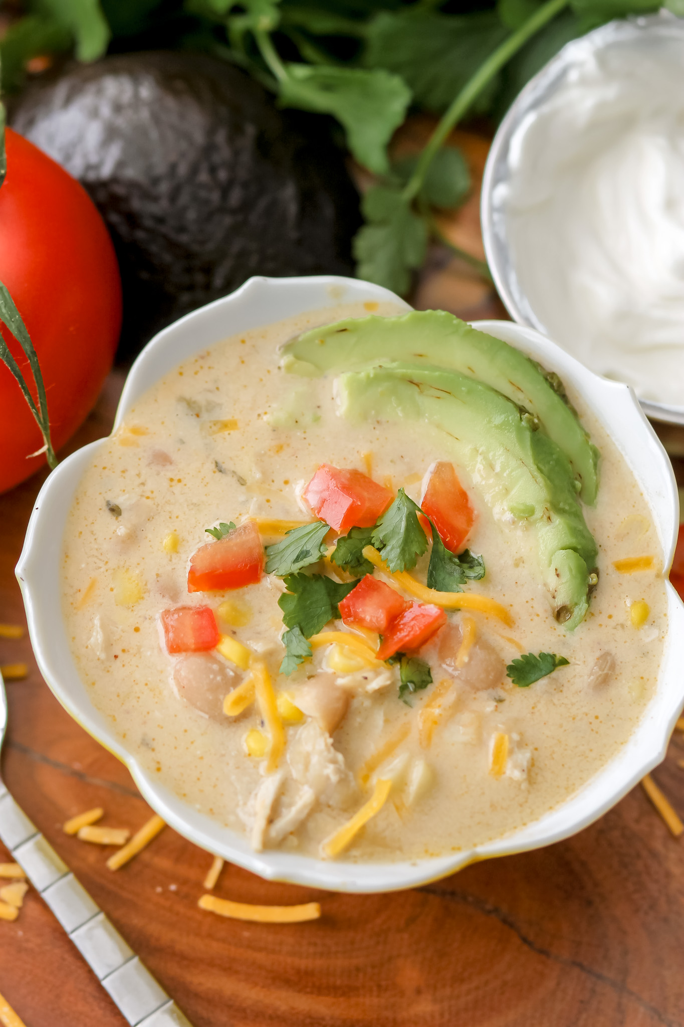 Creamy White Chicken Chili