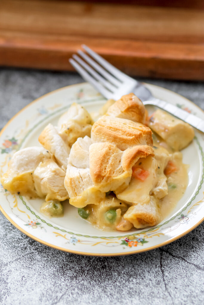 chicken pot pie bake