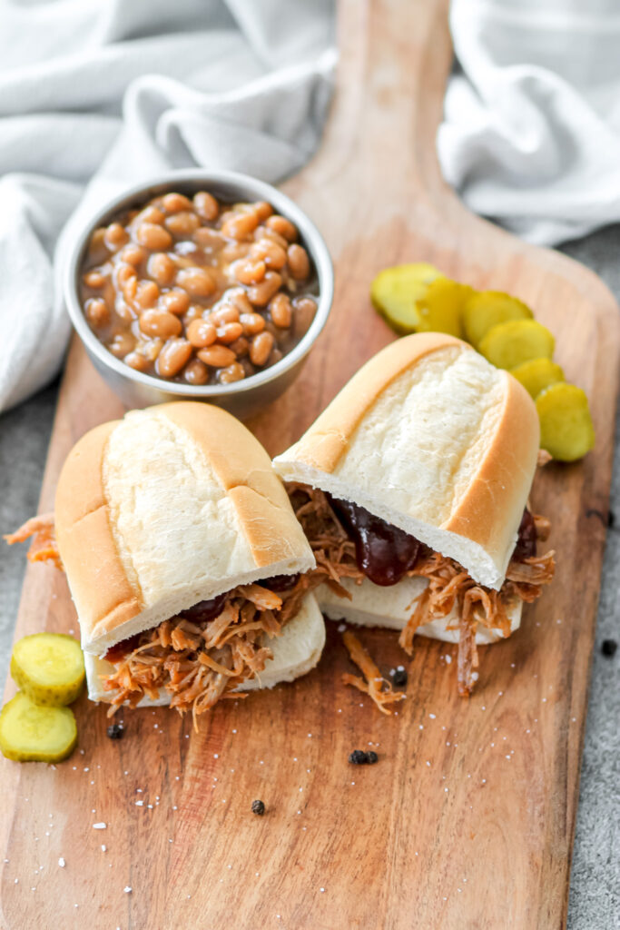 slow cooker BBQ pulled pork