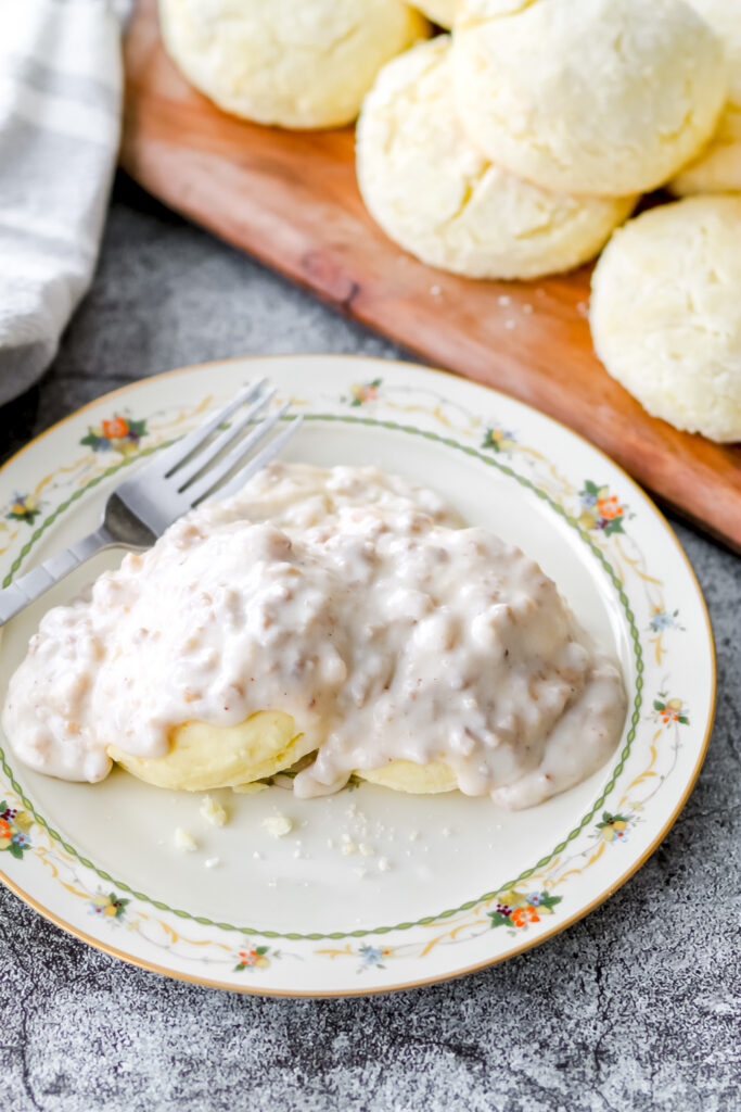 gluten free biscuits and gravy