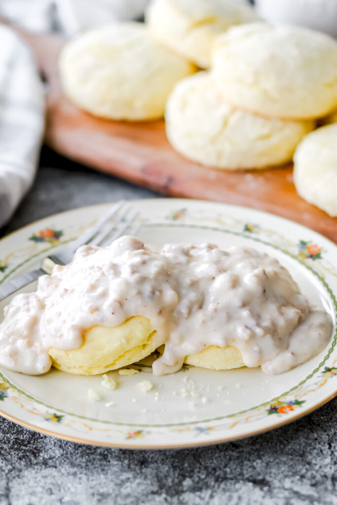 gluten free biscuits and gravy