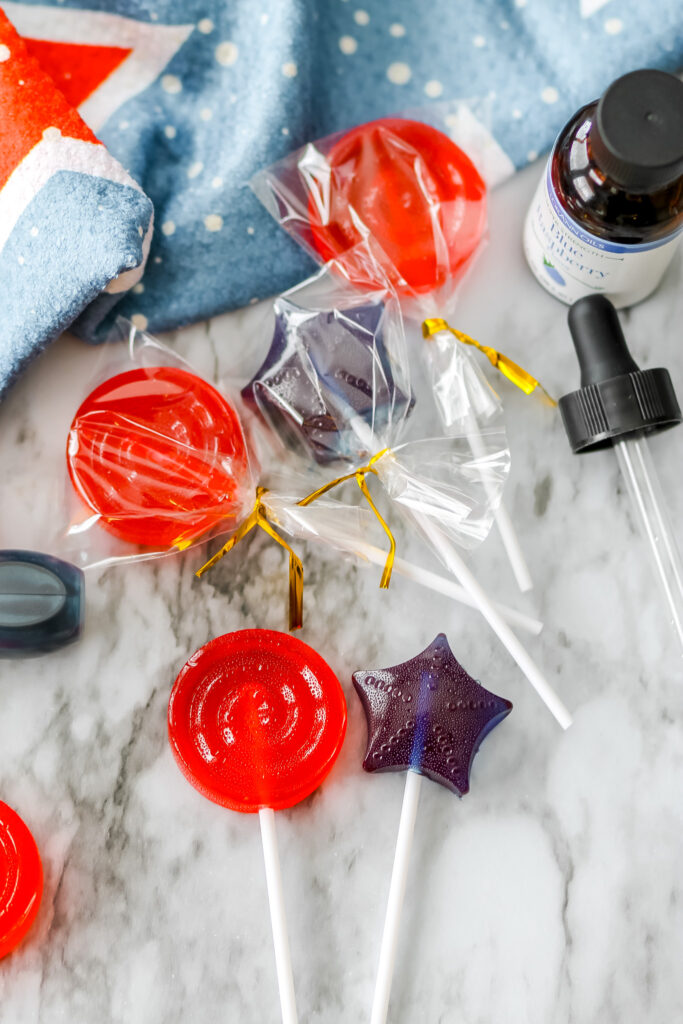 homemade lollipops