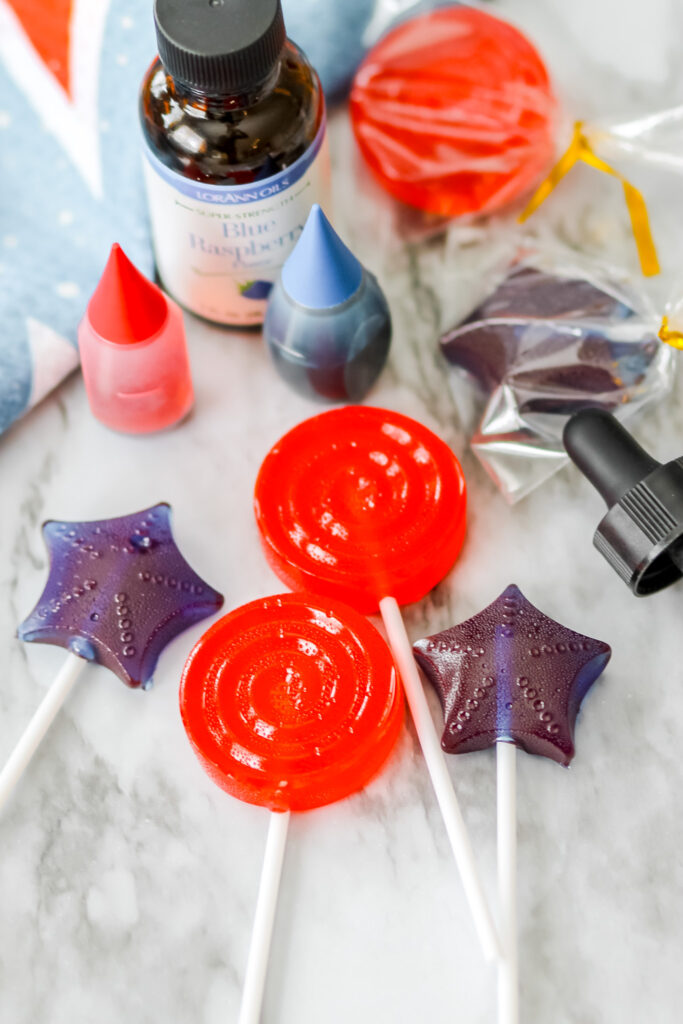 homemade lollipops