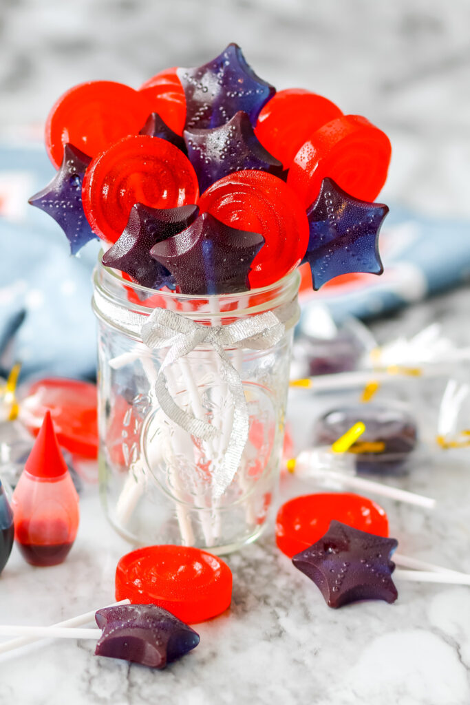 homemade lollipops