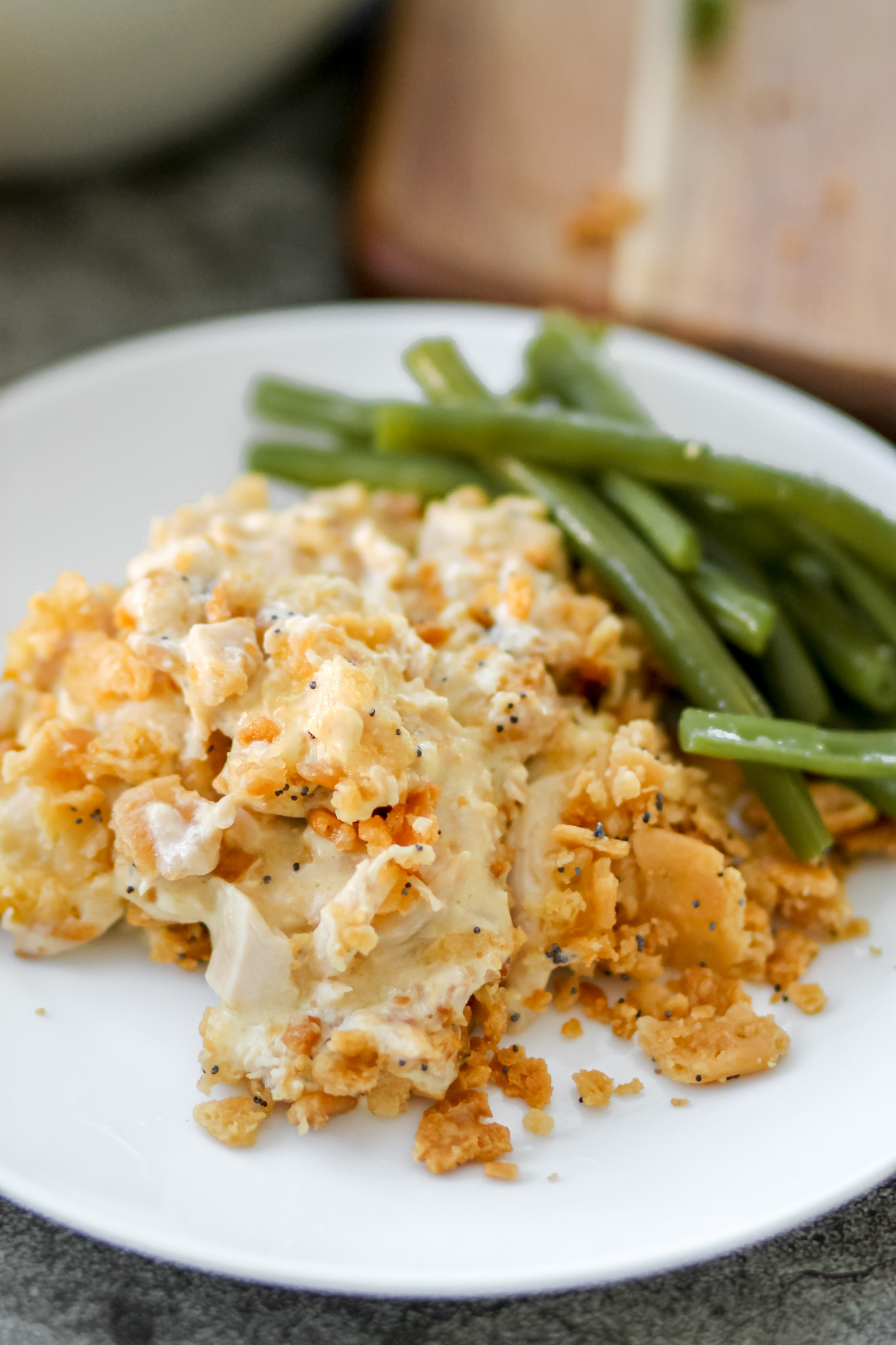 Gluten Free Poppyseed Chicken Casserole