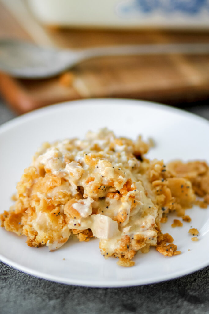 gluten free poppyseed chicken casserole