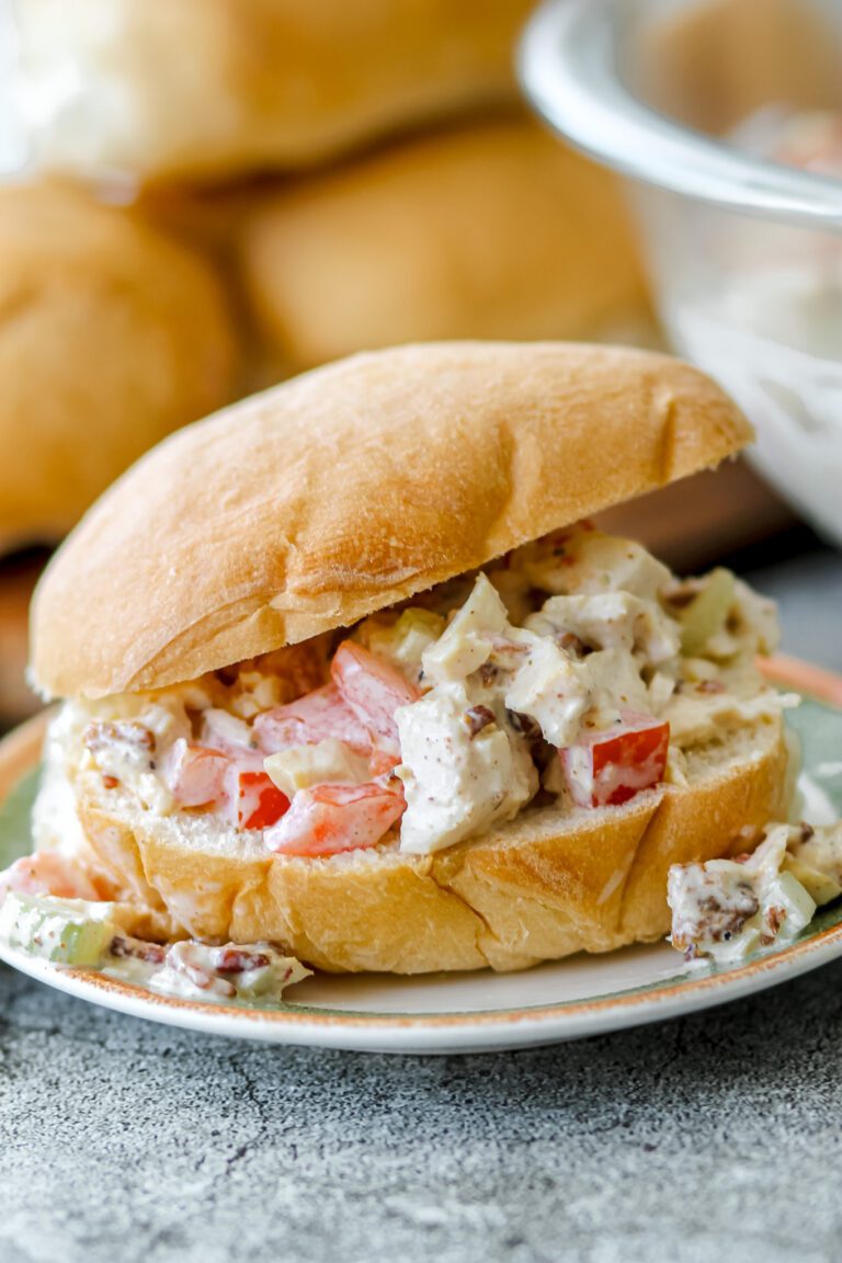 BLT Chicken Salad Sandwiches
