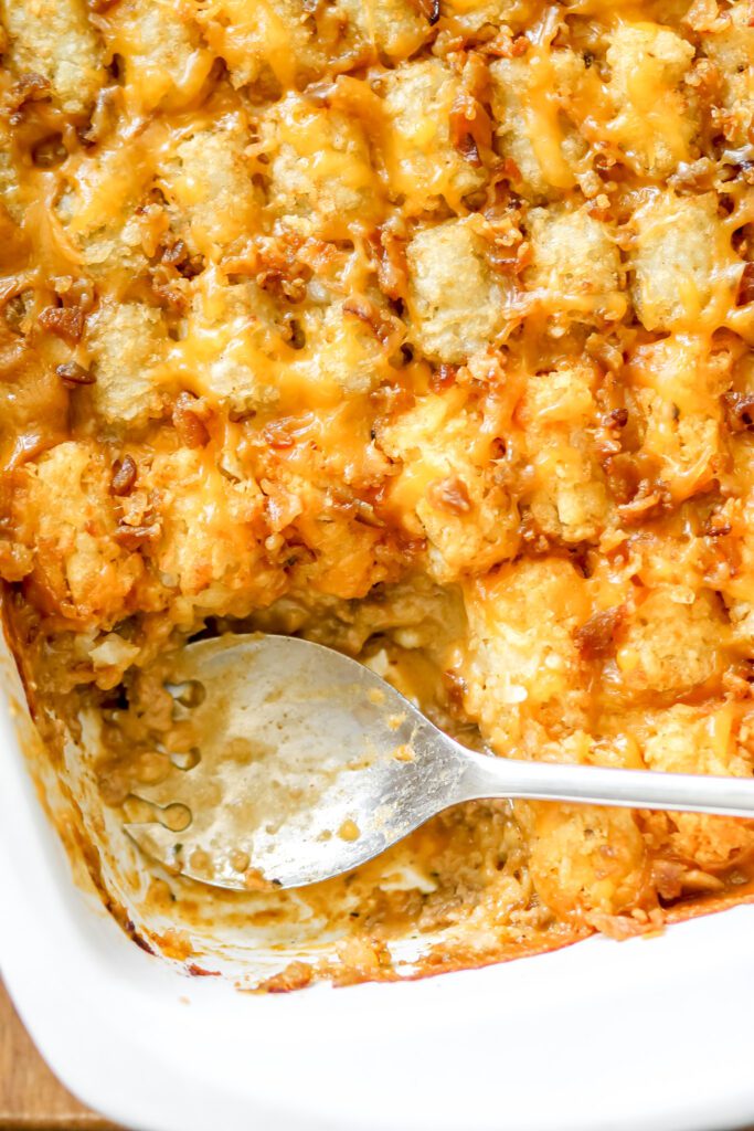 easy tater tot casserole