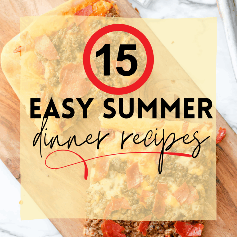 15 Easy Summer Dinner Recipes