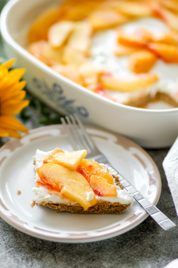 gluten free peach pie