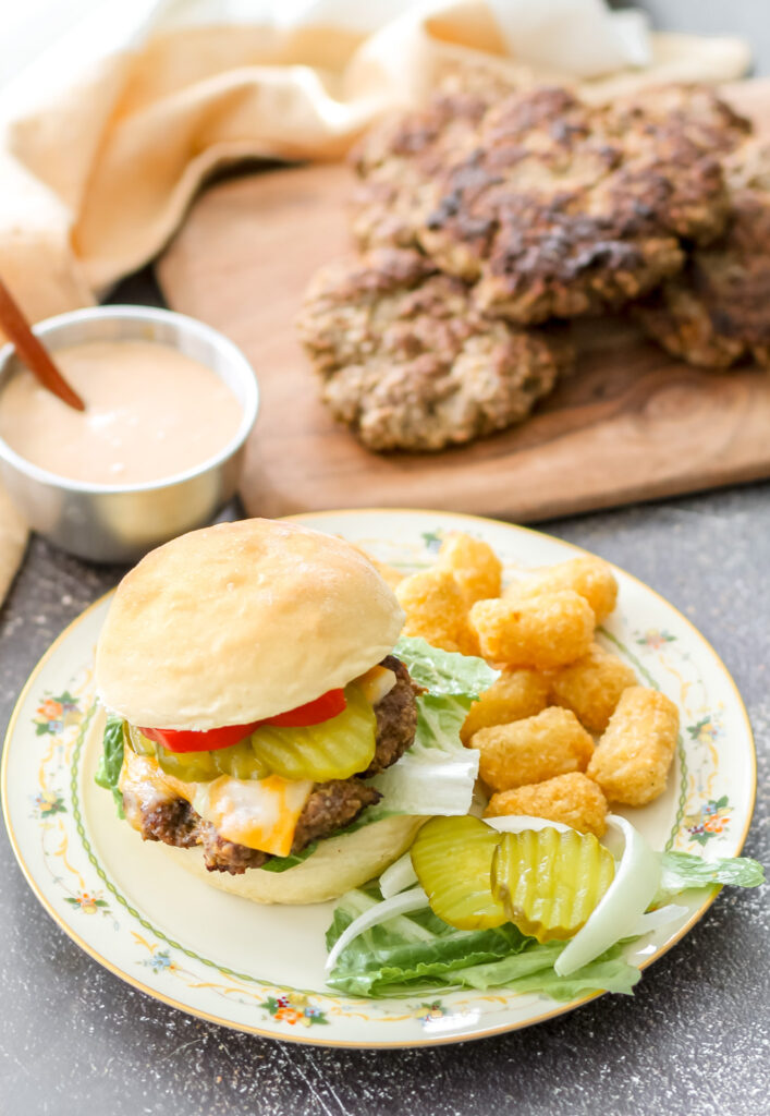 gluten free smash burgers