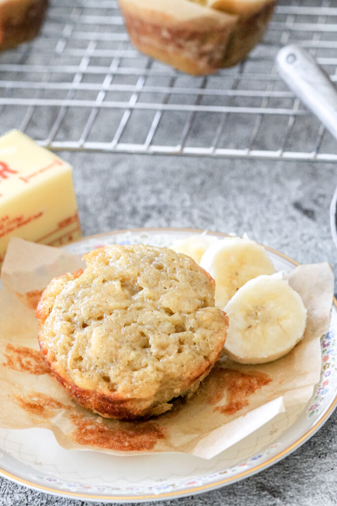 banana bread muffins