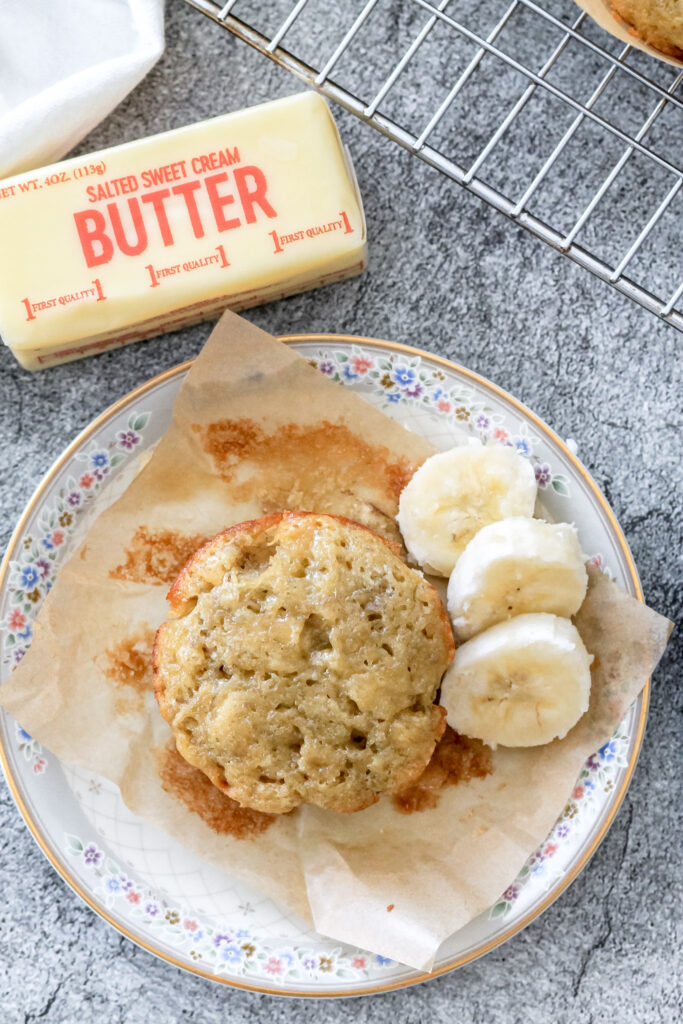 banana bread muffins