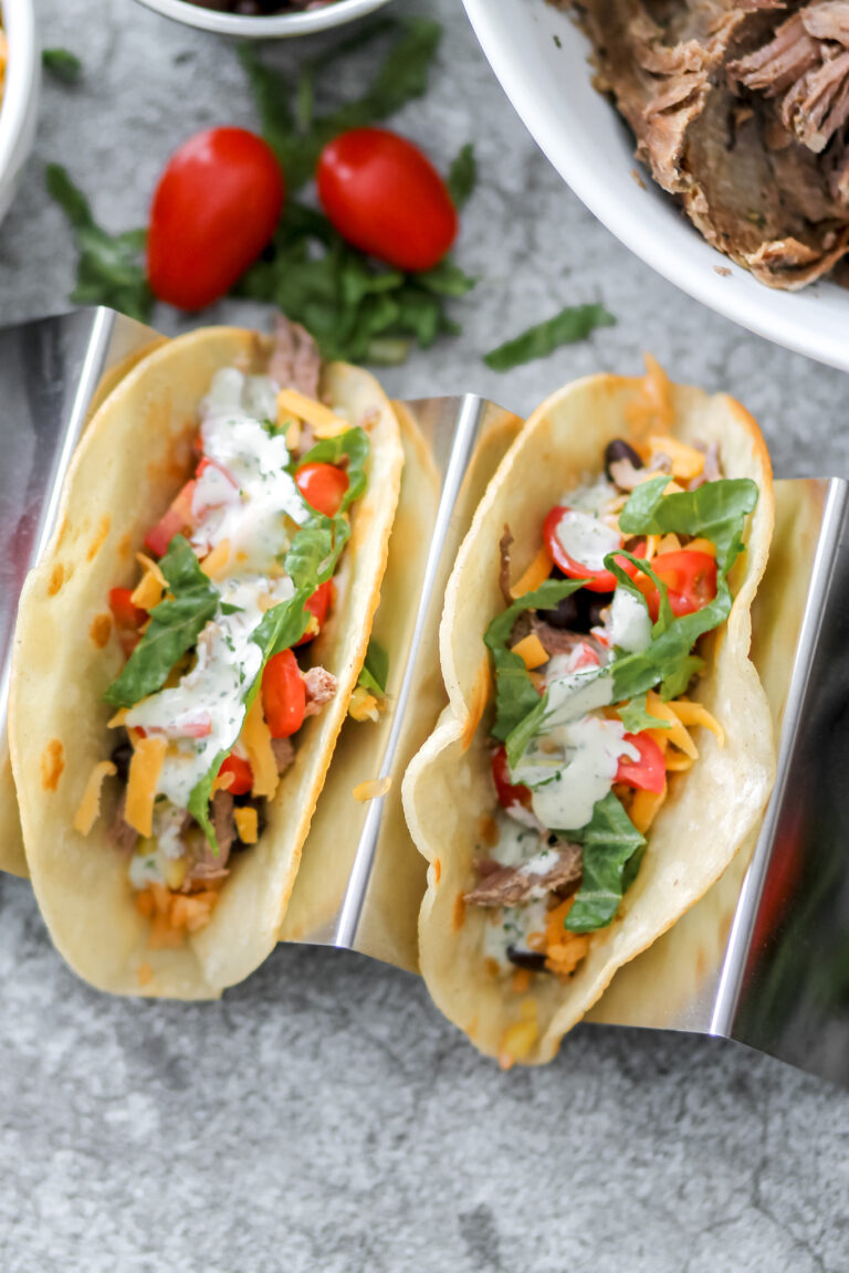 Barbacoa Beef Street Tacos